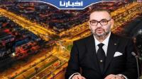 مشاهد جوية لتقدم الورش الملكي لتهيئة مدينة أكادير